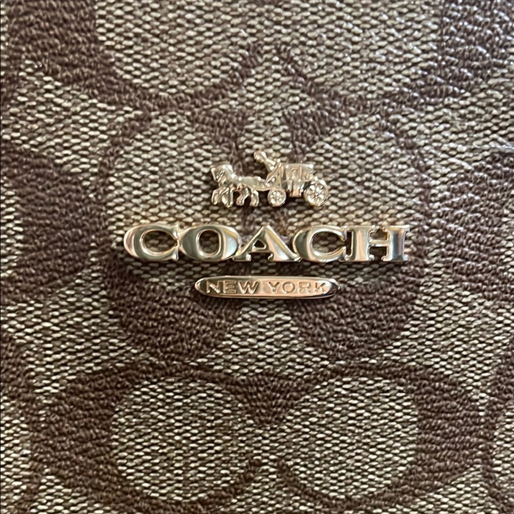 Coach 91016 Lily Carry All Color Block Signature … - image 1